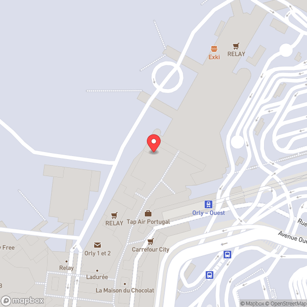 Map of Gate A16