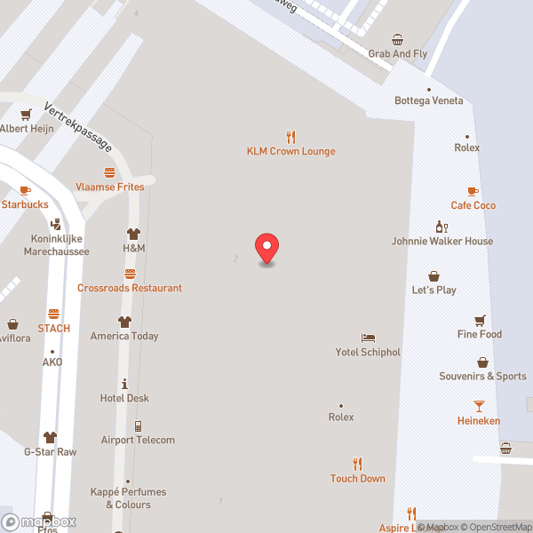 Map of Passport Control