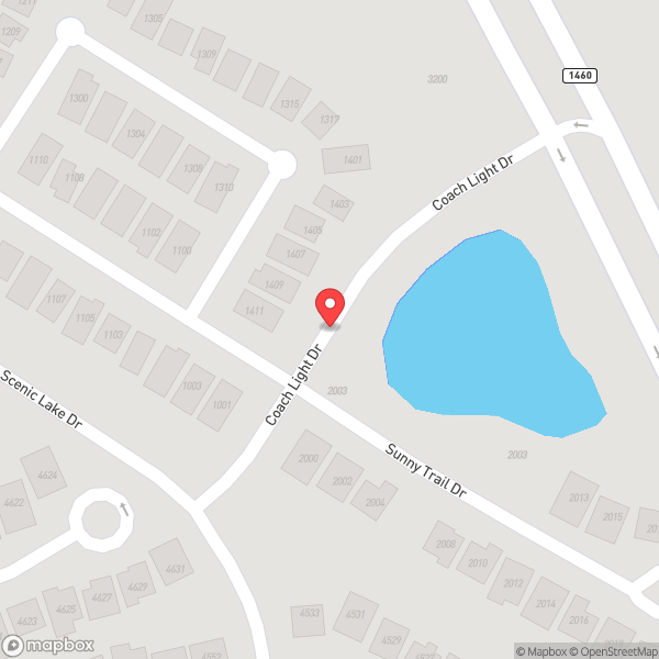 Map of Scenic Lake Pond