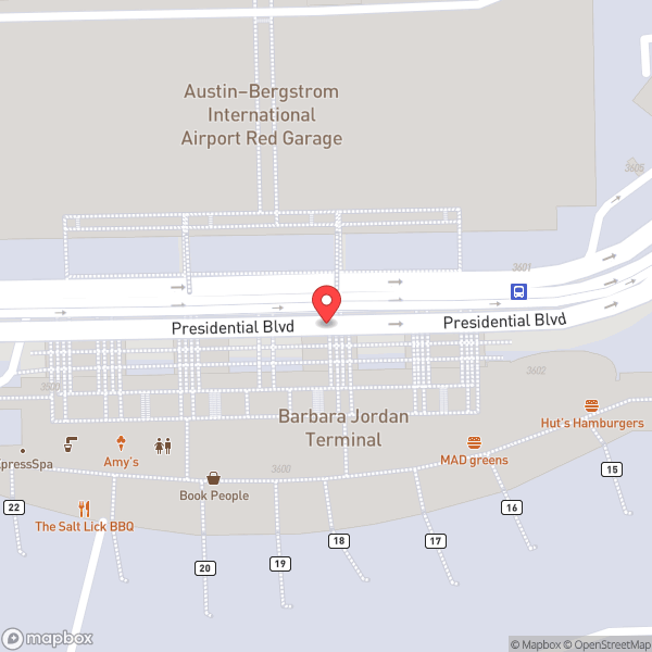 Map of Baggage Claim 7