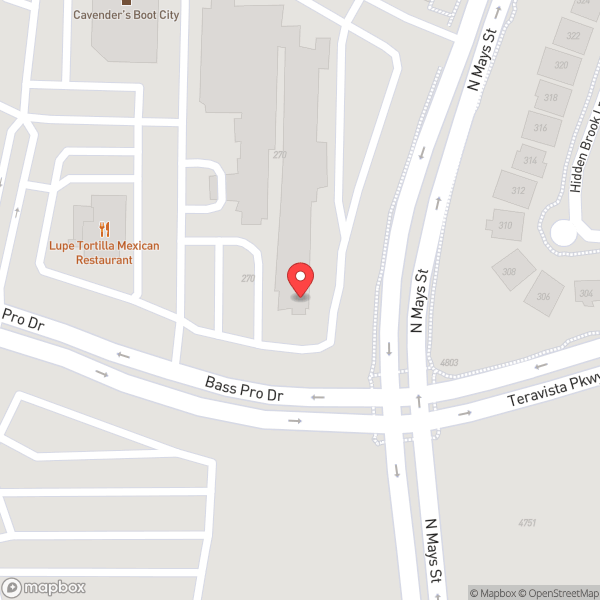 Map of Bar Louie