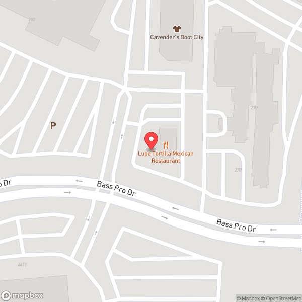 Map of Lupe Tortilla