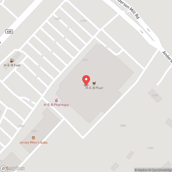 Map of H-E-B plus!