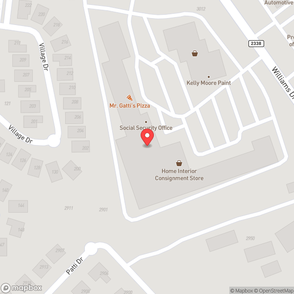 Map of Williamsburg Village Center