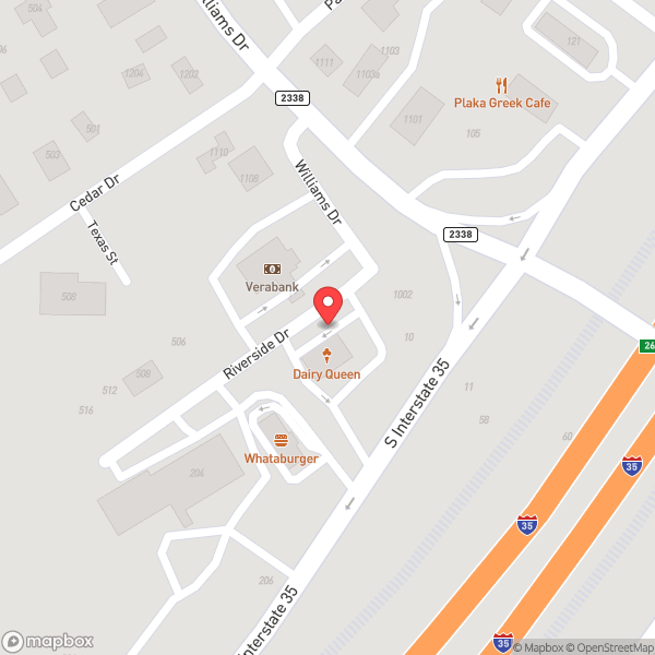 Map of Dairy Queen