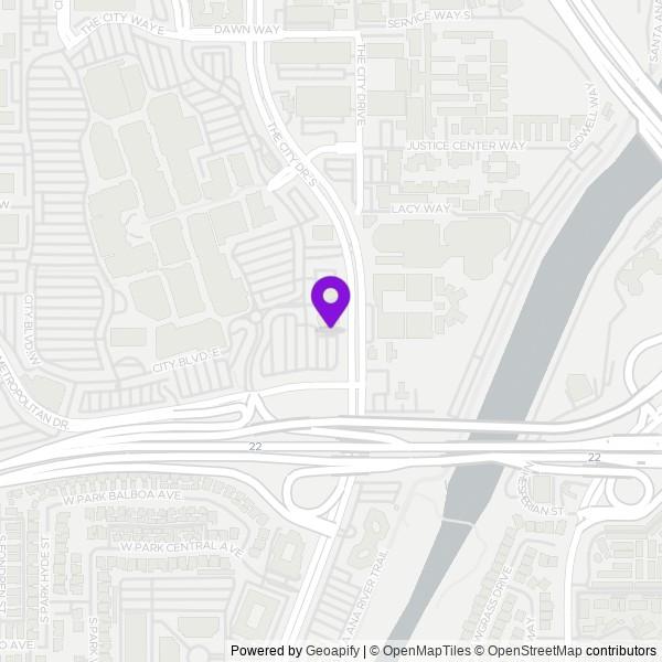 Map of BJ's Restaurant & Brewhouse