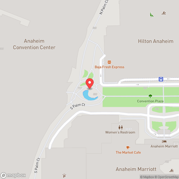 Map of Ballroom A