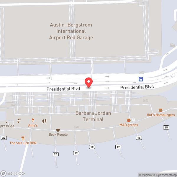 Map of Baggage Claim 7