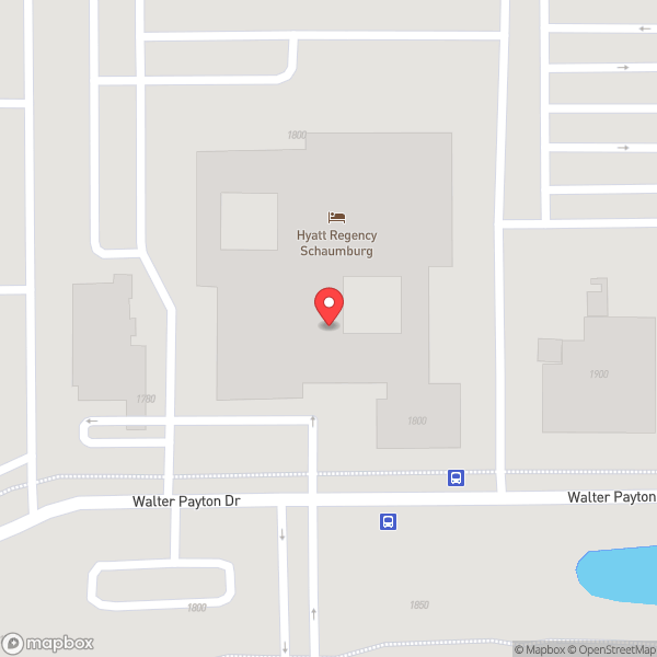 Map of Hyatt Regency Schaumburg, Chicago