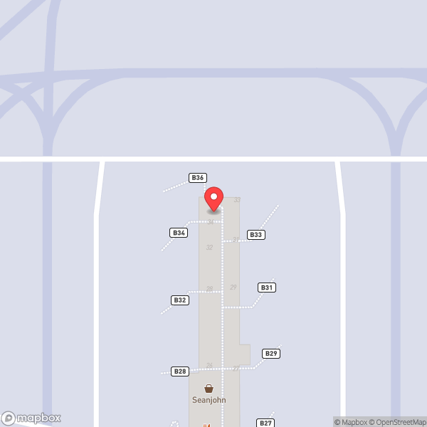 Map of Gate B36
