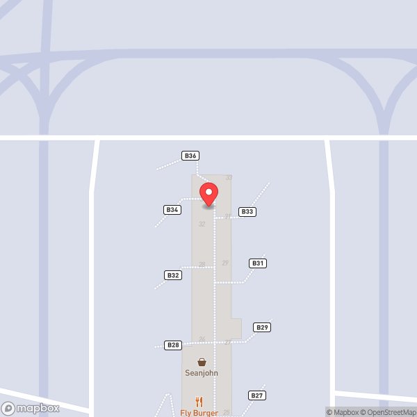 Map of Gate B34