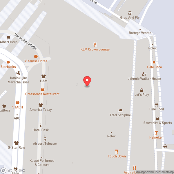 Map of Passport Control