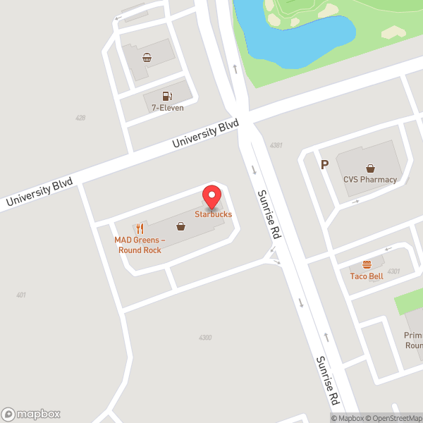 Map of Starbucks