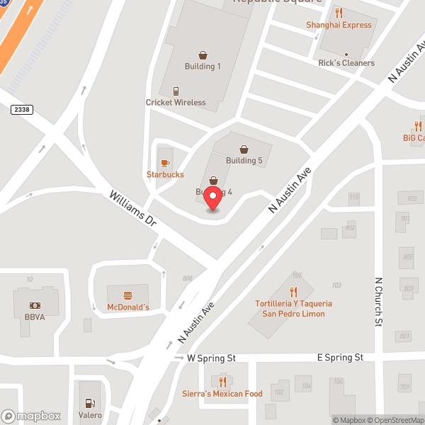 Map of Starbucks