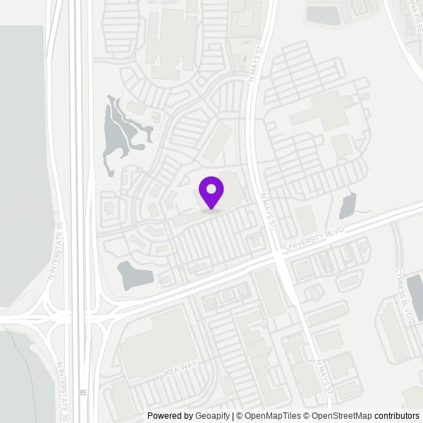 Map of H-E-B