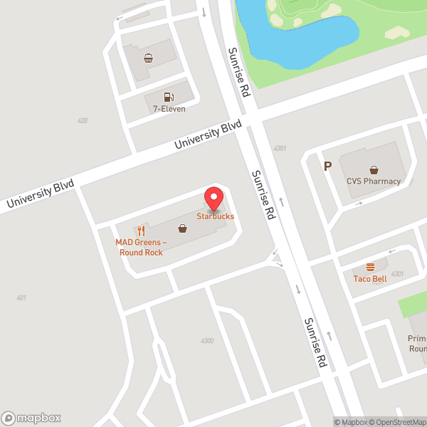 Map of Starbucks