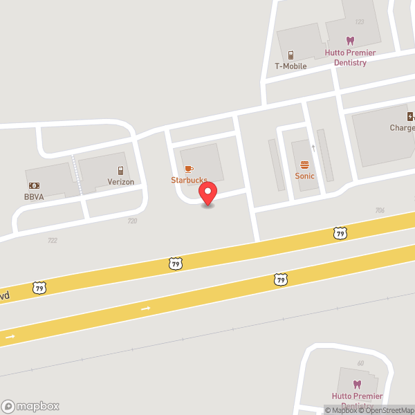 Map of Starbucks