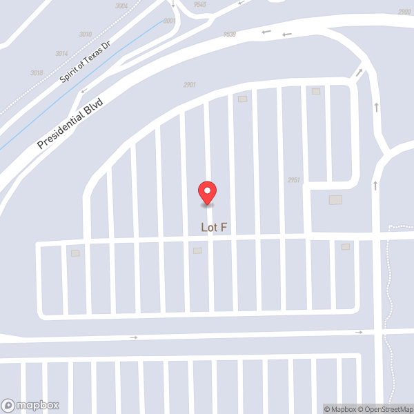 Map of Parking Lot F
