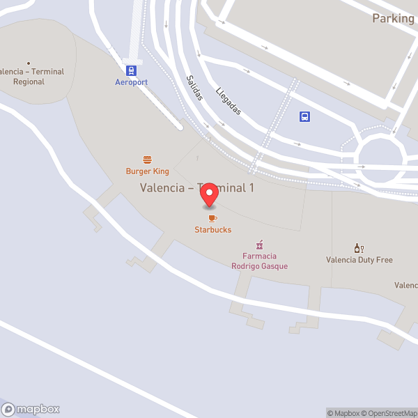 Map of Baggage Claim