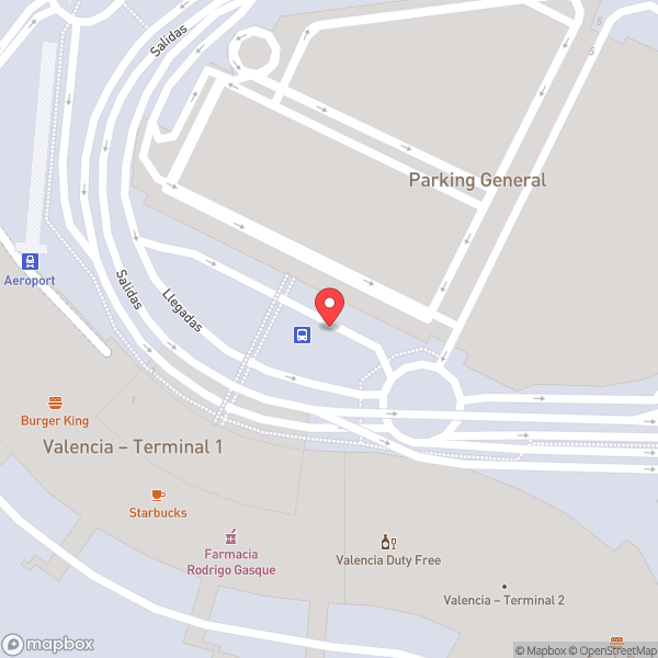 Map of Avis Car Rental