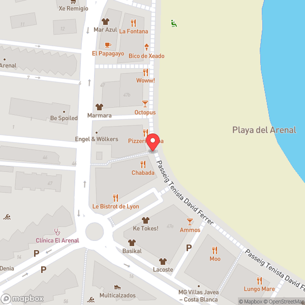 Map of Chabada Champagne Bar