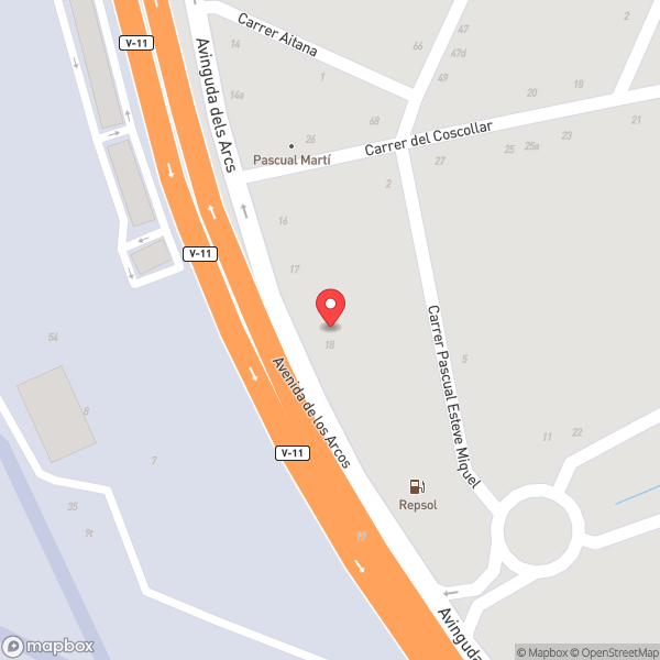 Map of Hotel Port Azafata