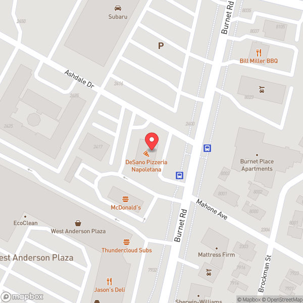 Map of DeSano Pizzeria Napoletana