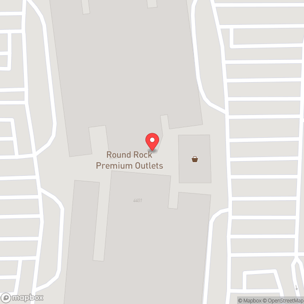 Map of Round Rock Premium Outlets