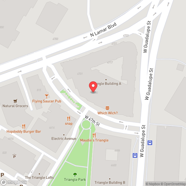 Map of Mandola's Italian Market