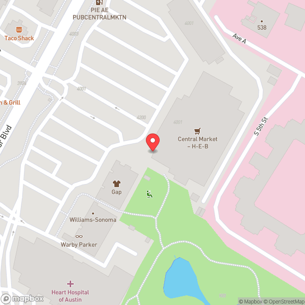 Map of Central Market Café