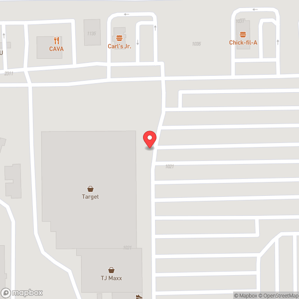 Map of Target
