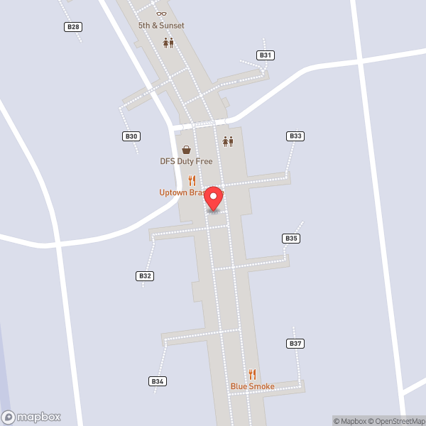 Map of Delta SkyClub & SkyDeck
