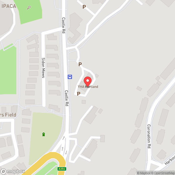 Map of YHA Portland