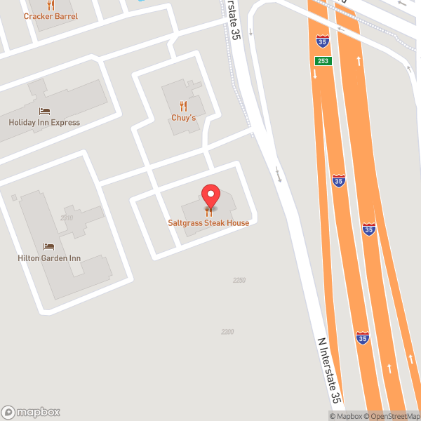 Map of Saltgrass Steakhouse