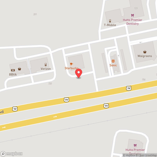 Map of Starbucks