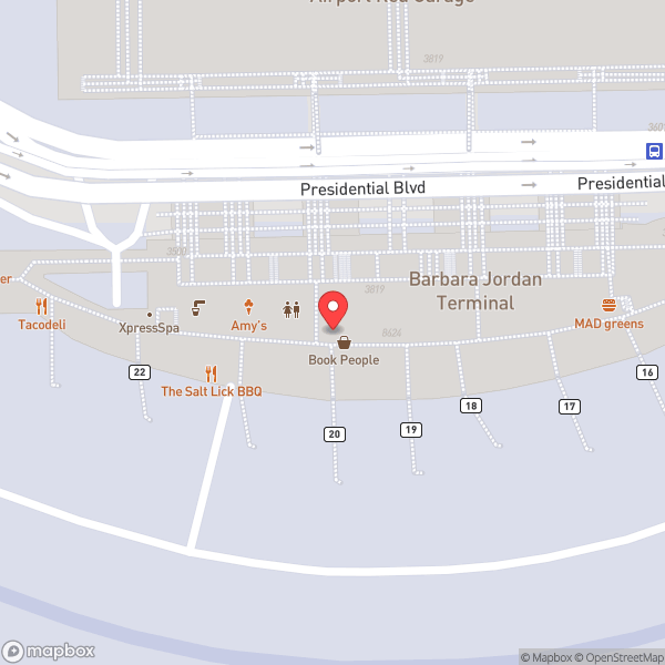 Map of Gate 20