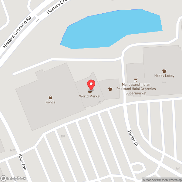 Map of World Market