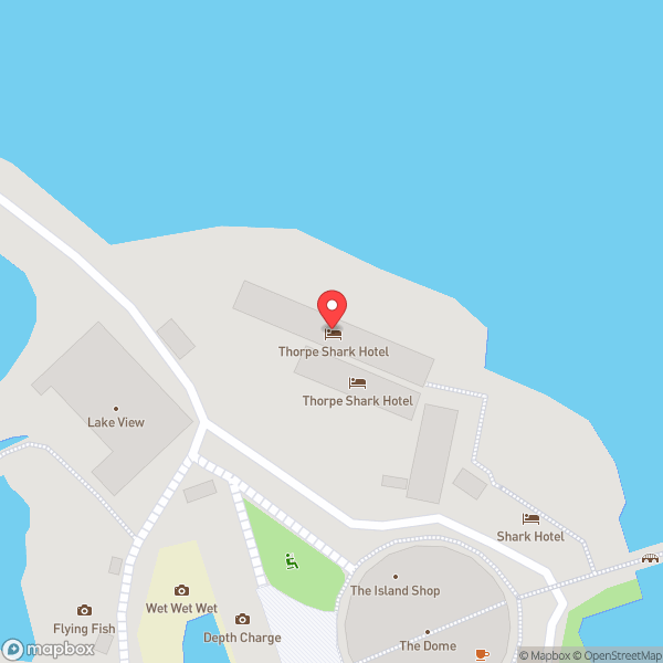Map of Thorpe Shark Cabins