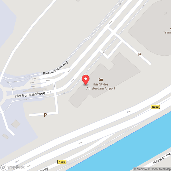 Map of ibis Styles Amsterdam Airport
