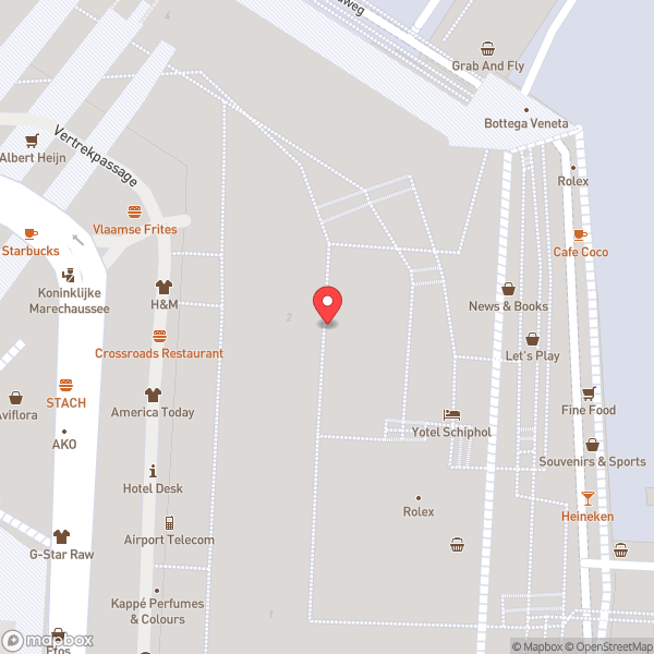 Map of Passport Control