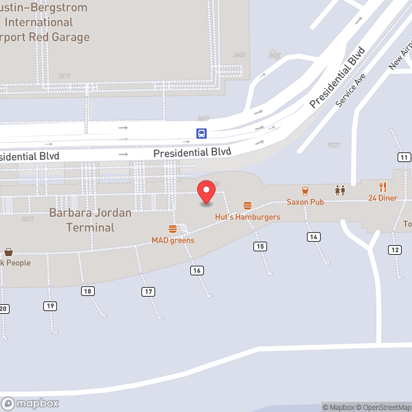 Map of U.S. Customs and Border Protection