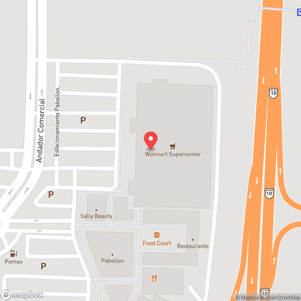 Map of Walmart