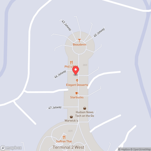 Map of Gate 38