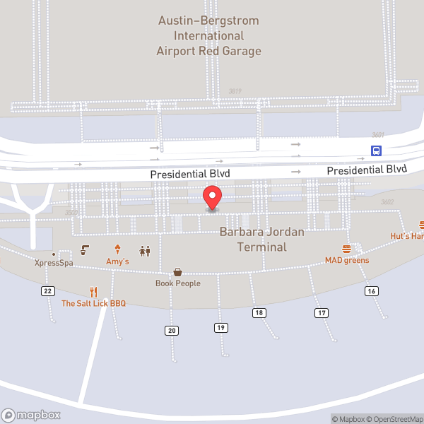 Map of Baggage Claim 4