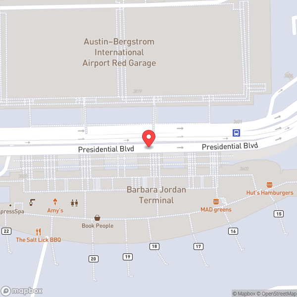 Map of Baggage Claim 7
