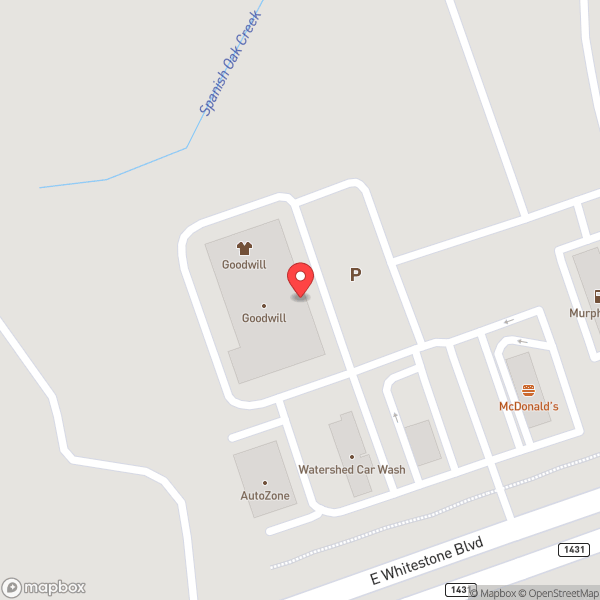 Map of Goodwill-Whitestone