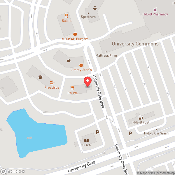 Map of Starbucks