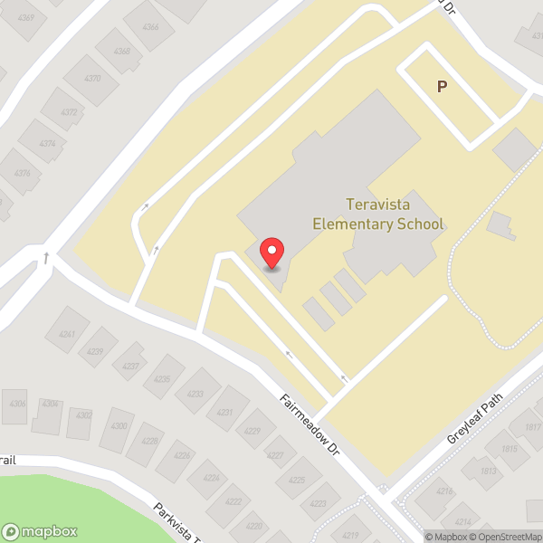 Map of Teravista Elementary School