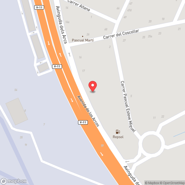 Map of Hotel Port Azafata