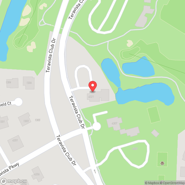 Map of Teravista Ranch House